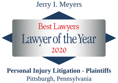 Jerry I. Meyers Best Lawyers Lawyer of the Year 2020 - Personal Injury Litigation - Plaintiffs, Pittsburgh, Pennsylvania